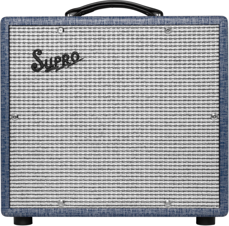 Supro 1608R Montauk 1x10 15W Combo Amp in Blue Rhino Hide